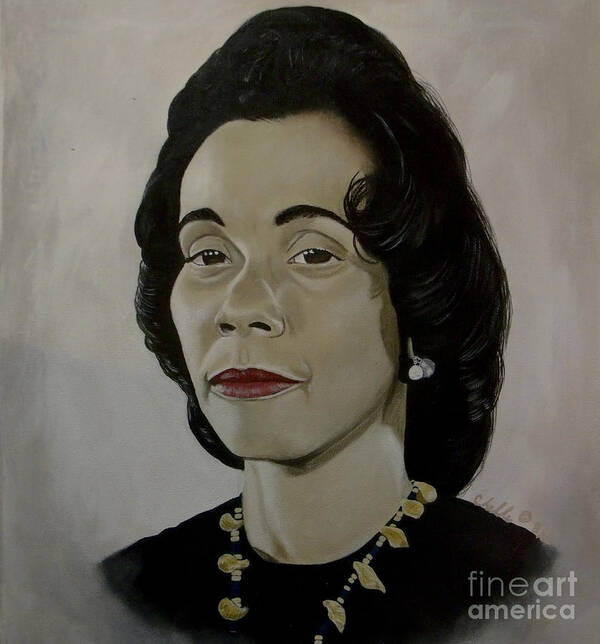 Mrs. Coretta Scott King - Art Print