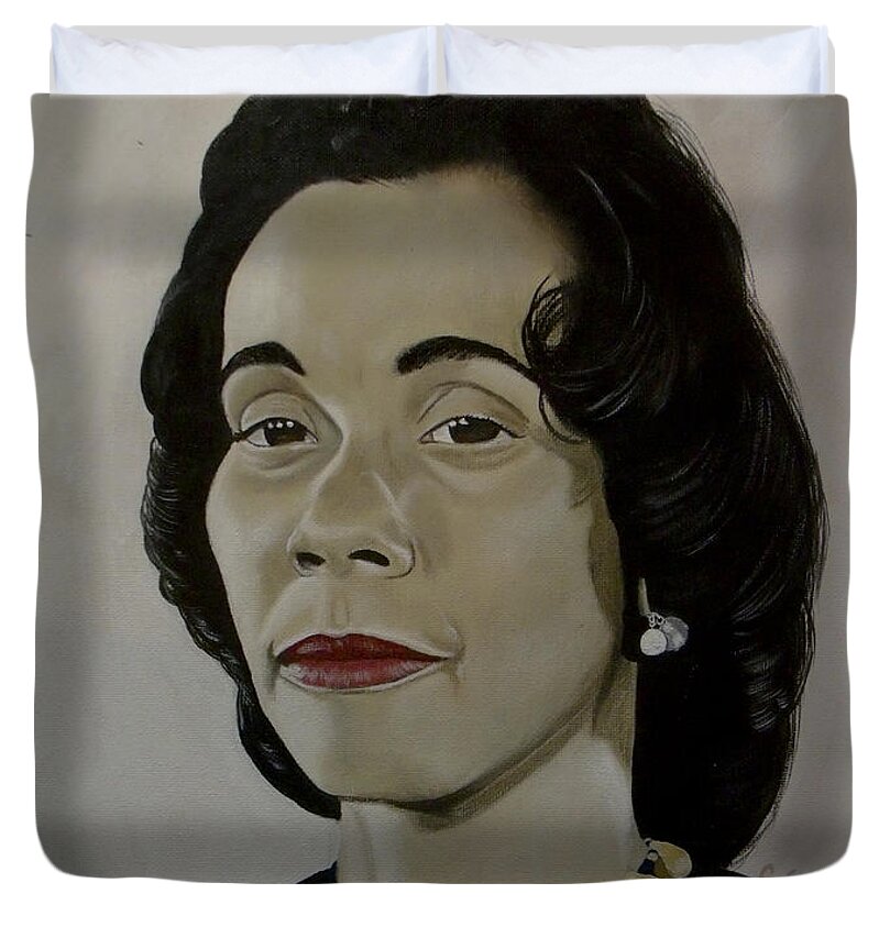 Mrs. Coretta Scott King - Duvet Cover