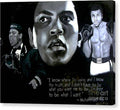 Muhammad Ali - Canvas Print