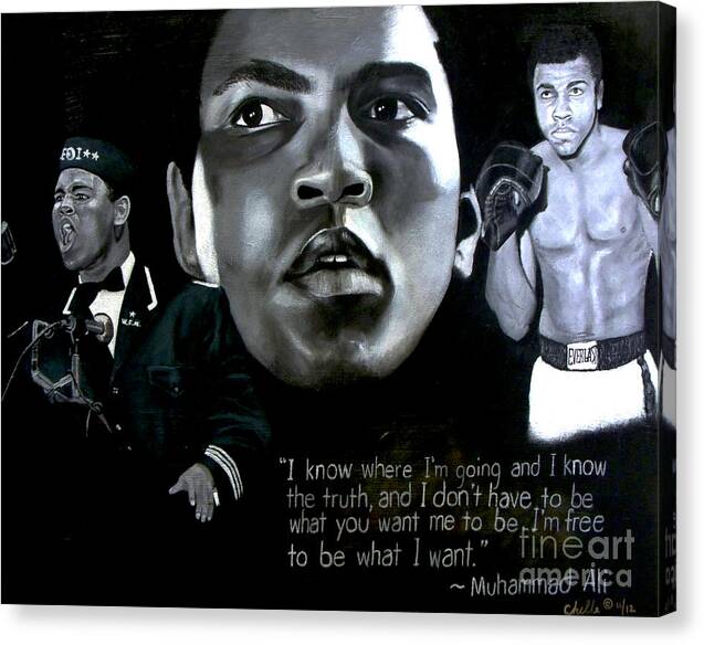 Muhammad Ali - Canvas Print