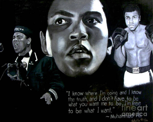 Muhammad Ali - Art Print
