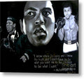 Muhammad Ali - Metal Print