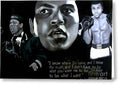 Muhammad Ali - Greeting Card