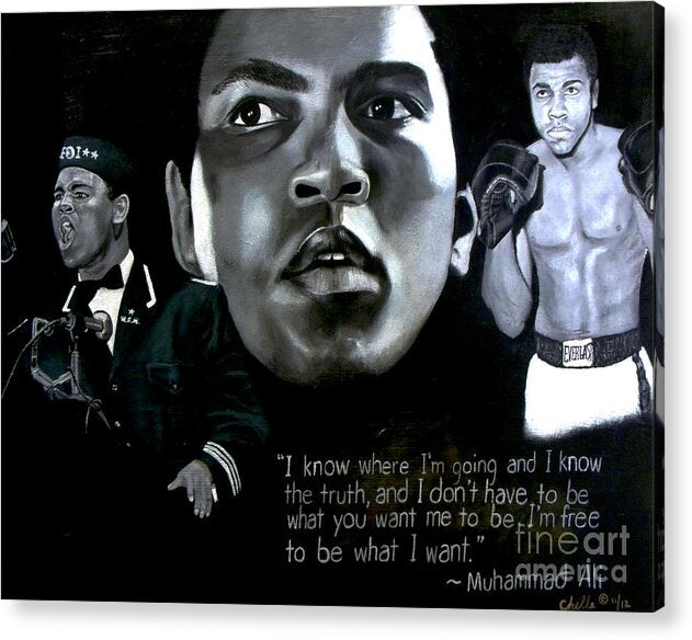 Muhammad Ali - Acrylic Print