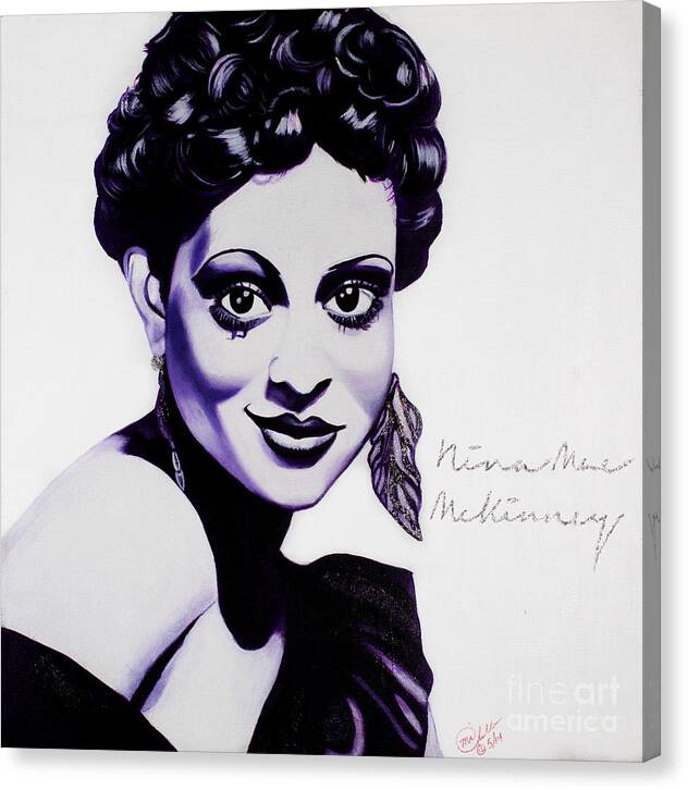 Nina Mae McKinney - Canvas Print