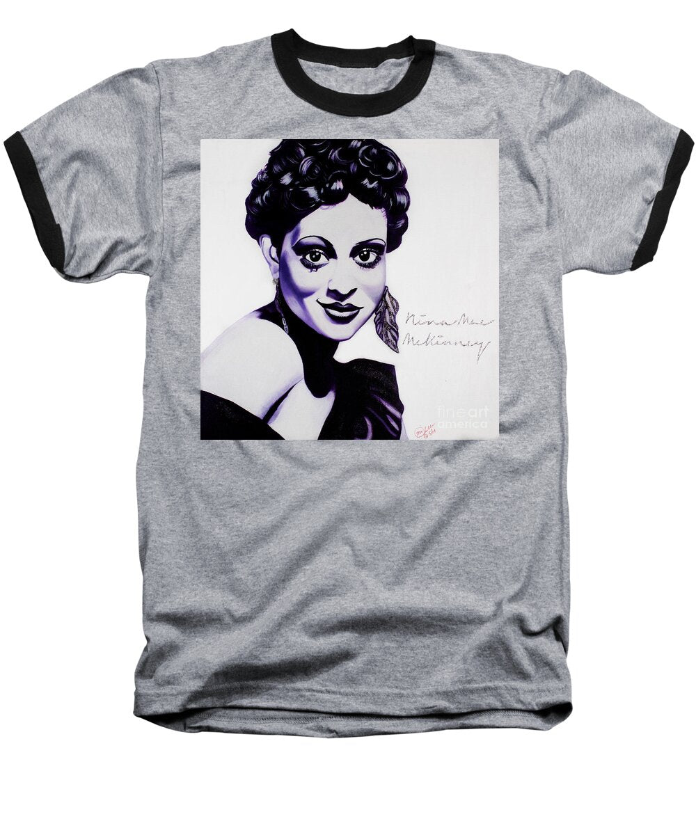 Nina Mae McKinney - Baseball T-Shirt