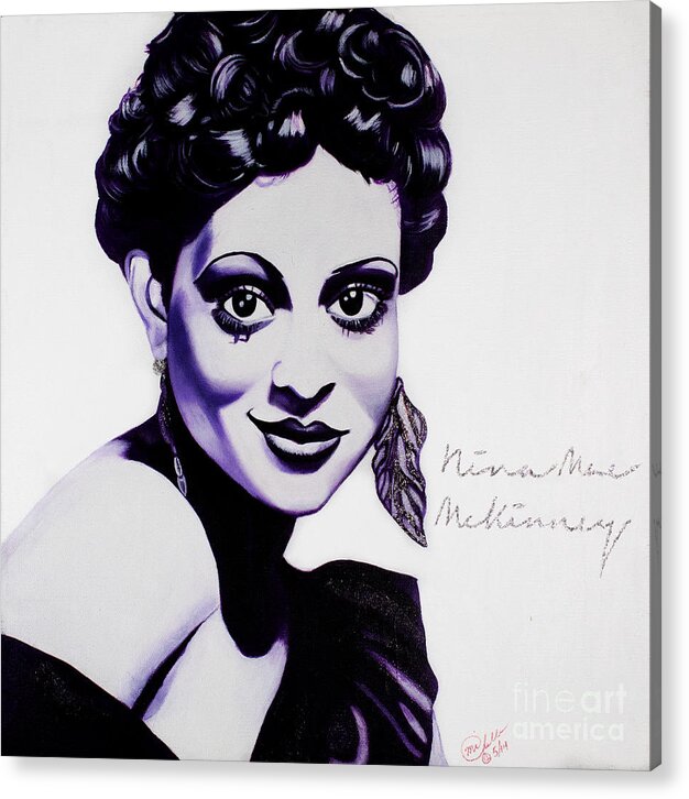 Nina Mae McKinney - Acrylic Print