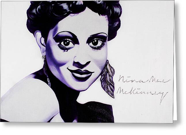 Nina Mae McKinney - Greeting Card