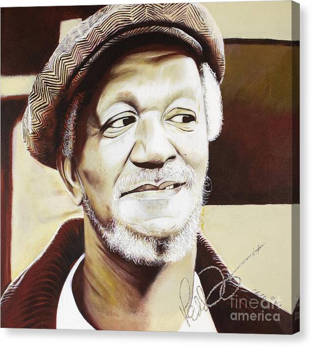 Redd Foxx - Canvas Print