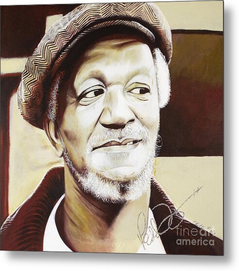 Redd Foxx - Metal Print
