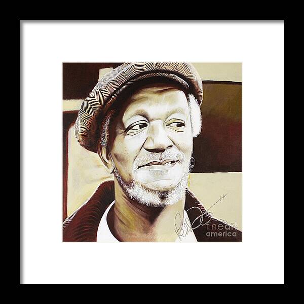 Redd Foxx - Framed Print