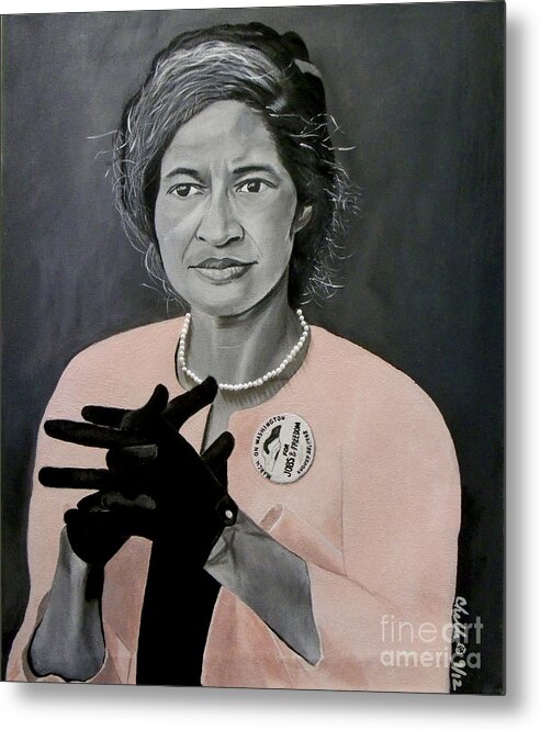 Rosa Parks - Metal Print