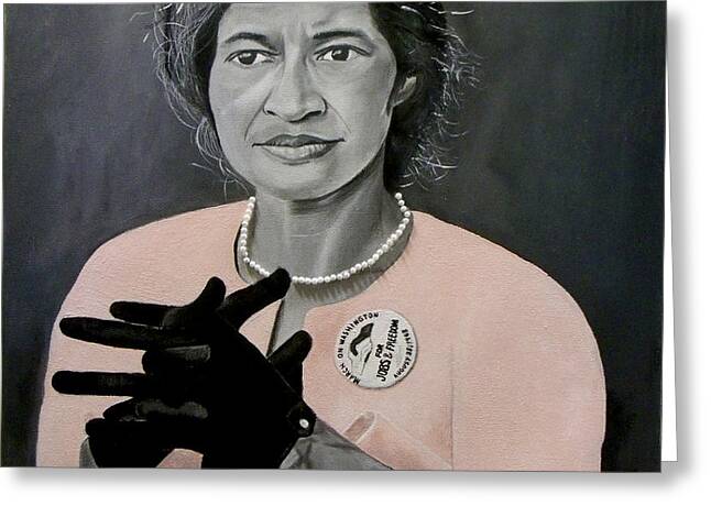 Rosa Parks - Greeting Card
