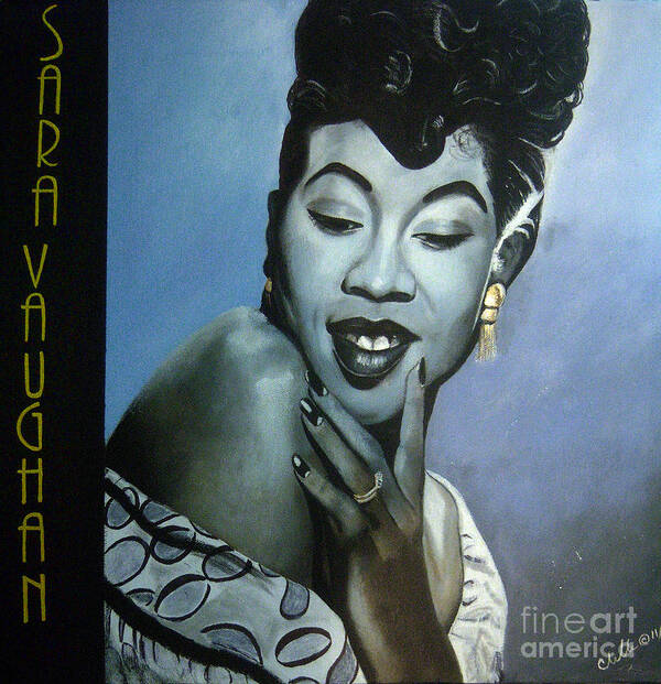 Sarah Vaughan - Art Print