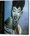 Sarah Vaughan "Jazz 'n' Blue"- Acrylic Print