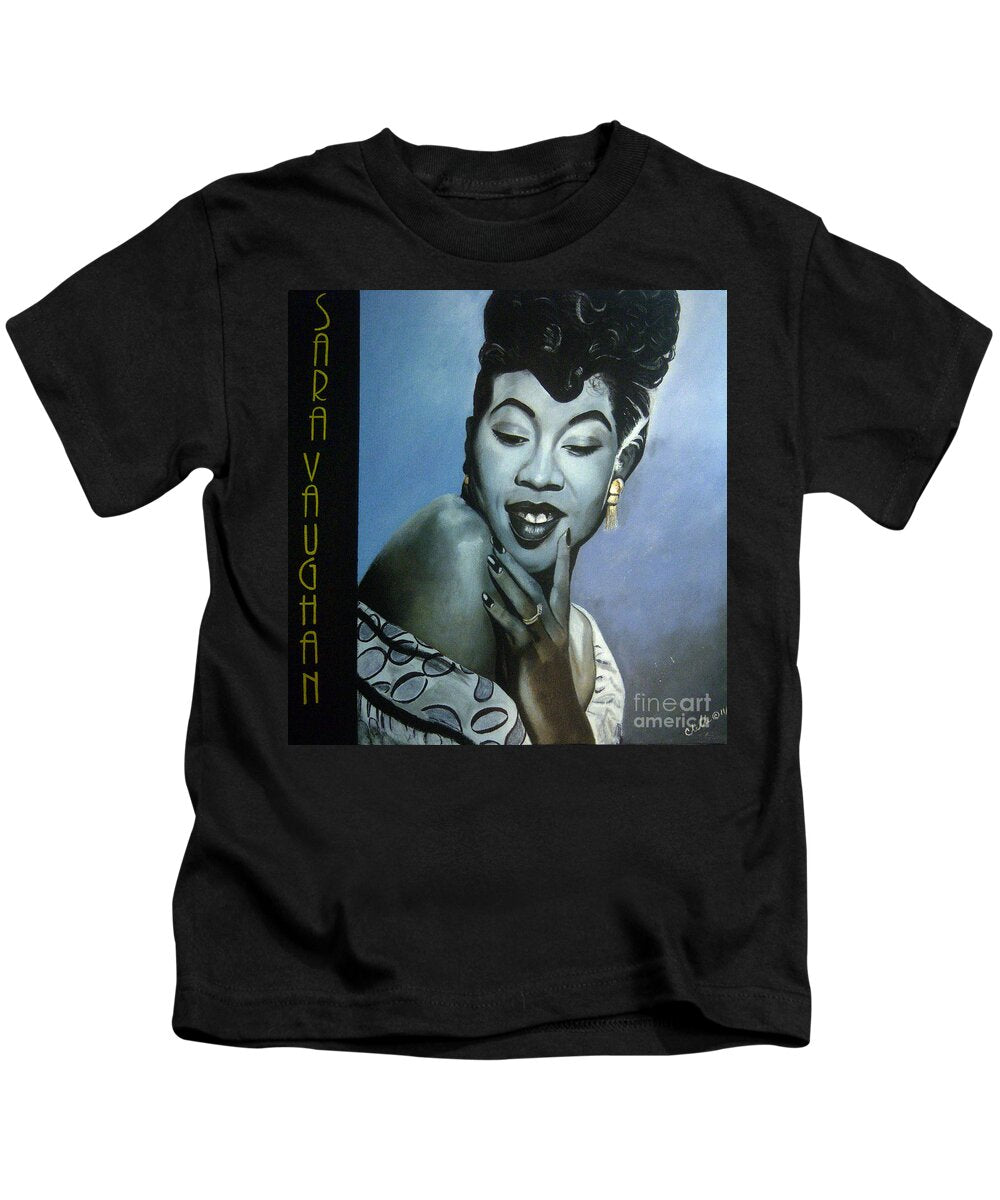 Sarah Vaughan - Kids T-Shirt