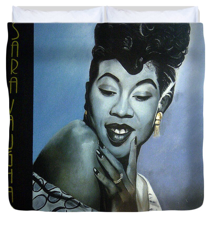 Sarah Vaughan - Duvet Cover