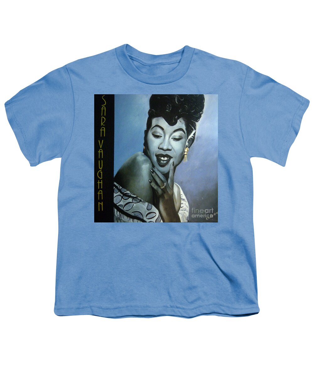 Sarah Vaughan "Jazz 'n' Blue"- Acrylic Print