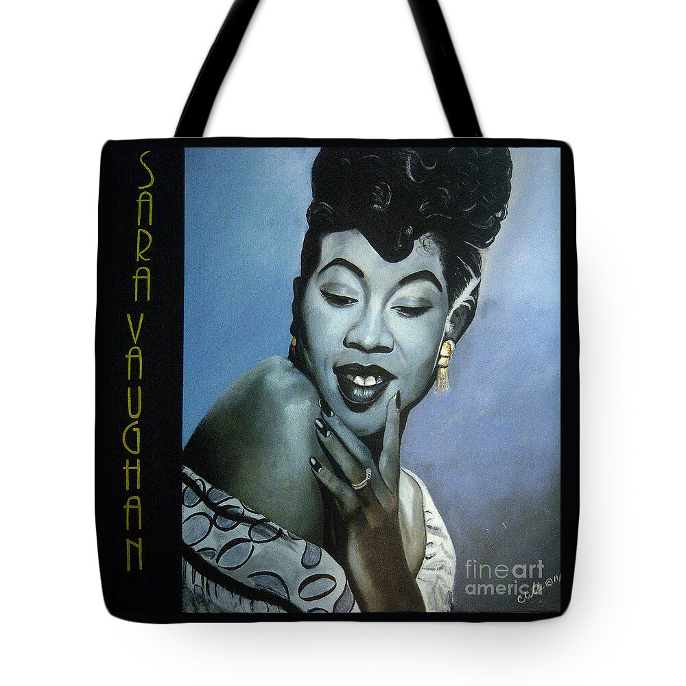 Sarah Vaughan "Jazz 'n' Blue"- Acrylic Print