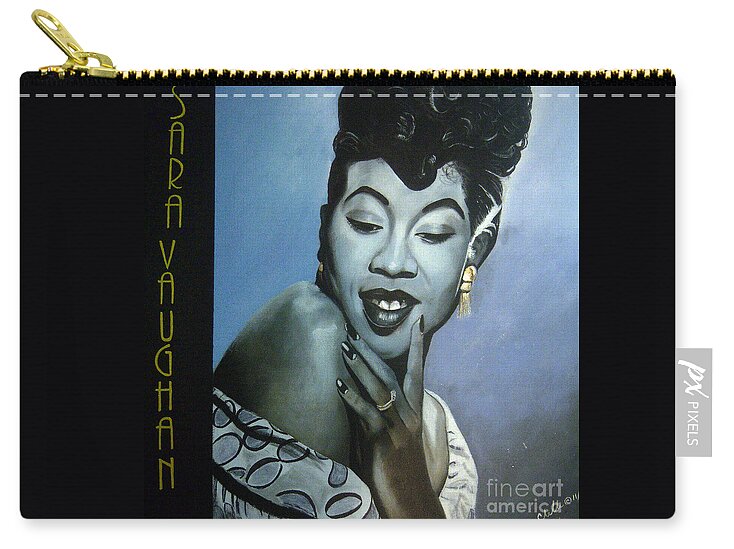 Sarah Vaughan "Jazz 'n' Blue"- Acrylic Print