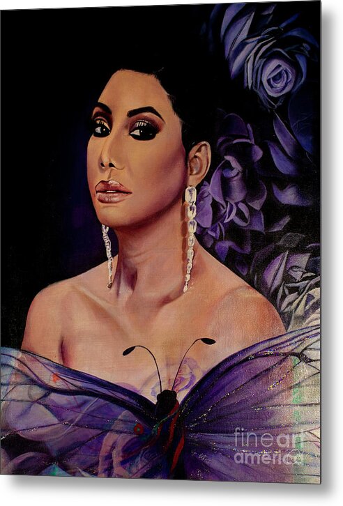 Tamar Braxton - Metal Print