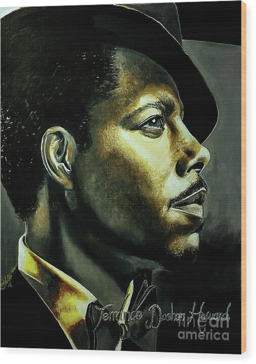 Terrence D. Howard - Wood Print