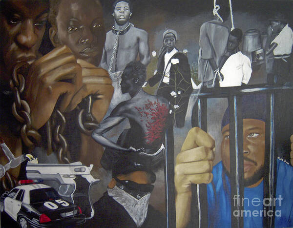 Think Black Man - Art Print