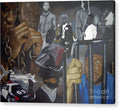 Think Black Man - Acrylic Print