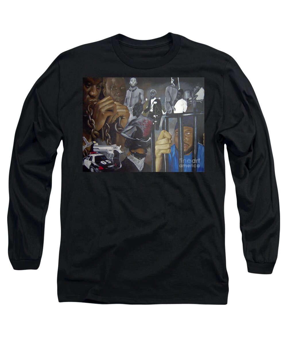 Think Black Man - Long Sleeve T-Shirt