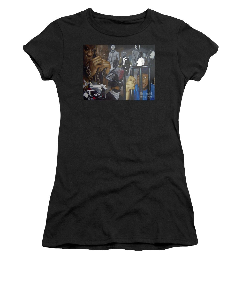 Think Black Man - Women's T-Shirt