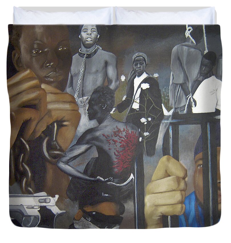 Think Black Man - Duvet Cover