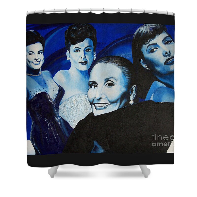 Tribute to Lena Horne - Shower Curtain