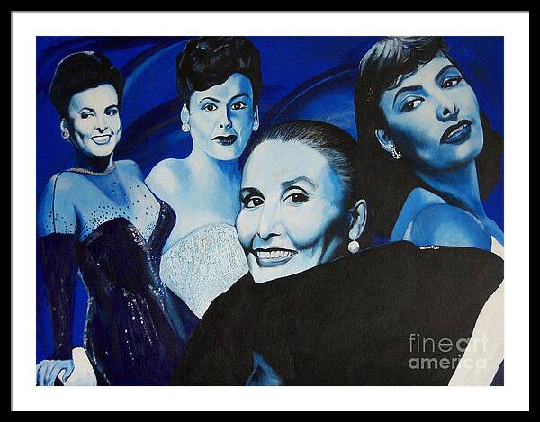 Tribute to Lena Horne - Acrylic Print
