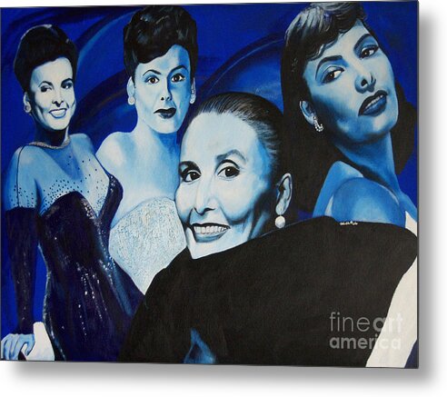 Tribute to Lena Horne - Metal Print