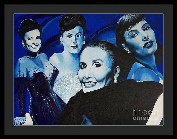 Tribute to Lena Horne - Framed Print