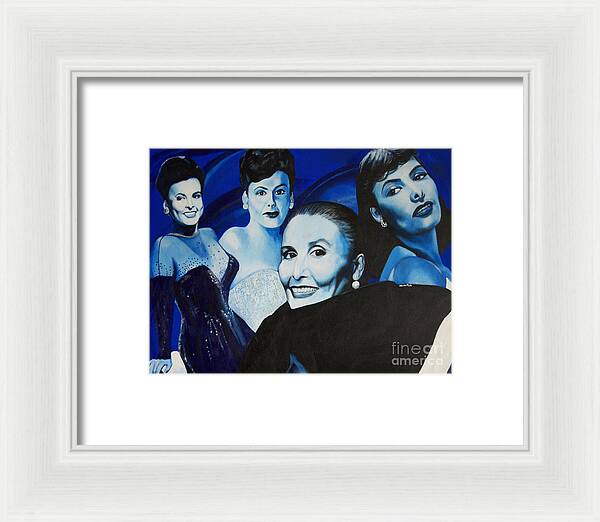 Tribute to Lena Horne - Framed Print