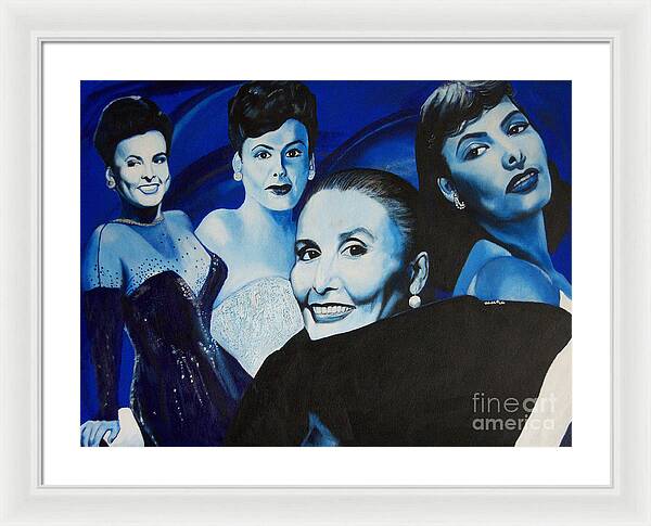Tribute to Lena Horne - Framed Print