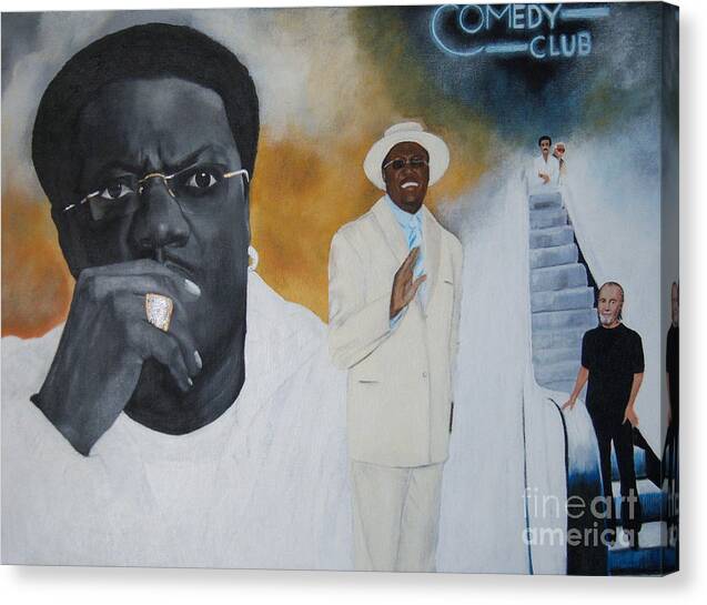 Tribute to Mr. Bernie Mac - Canvas Print