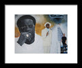 Tribute to Mr. Bernie Mac - Framed Print