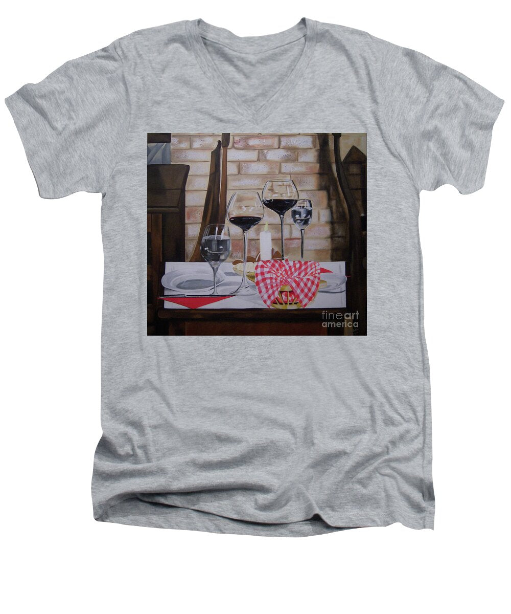 Untitled - Men's V-Neck T-Shirt