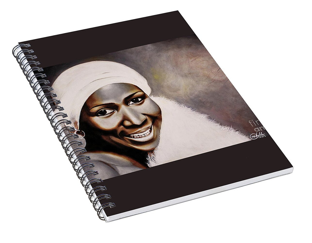 Young Aretha Franklin - Spiral Notebook