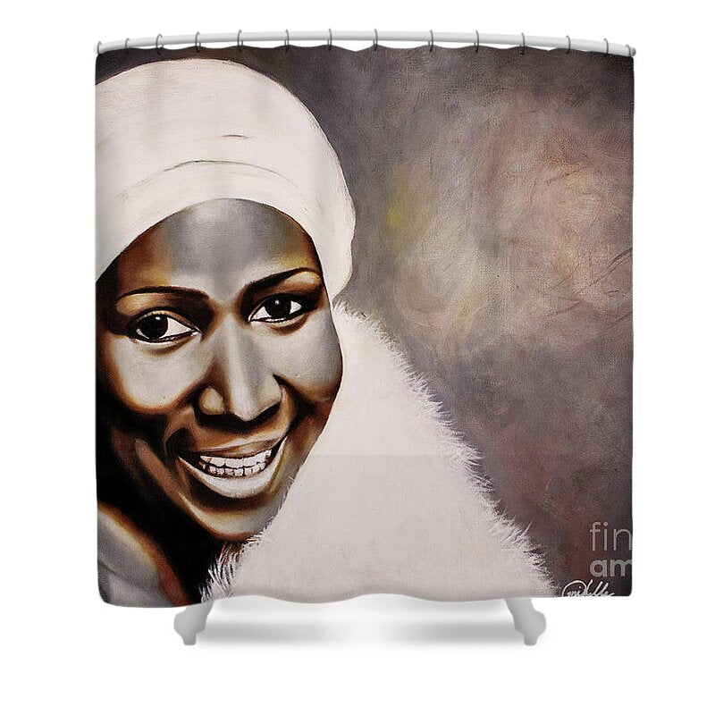 Young Aretha Franklin - Shower Curtain