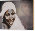 Young Aretha Franklin - Wood Print