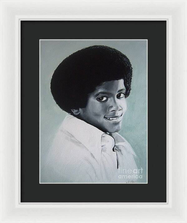 Young Michael Jackson - Acrylic Print