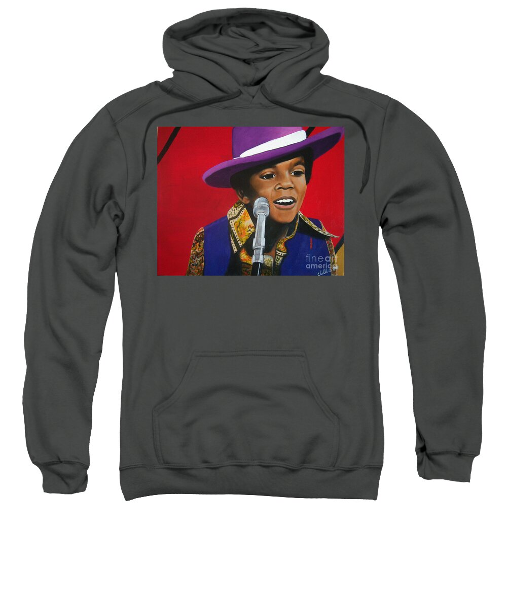 Young Michael Jackson Singing - Sweatshirt