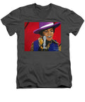Young Michael Jackson Singing - Men's V-Neck T-Shirt