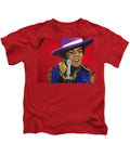 Young Michael Jackson Singing - Kids T-Shirt