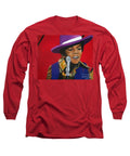 Young Michael Jackson Singing - Long Sleeve T-Shirt