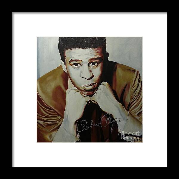 Young Richard Pryor - Framed Print