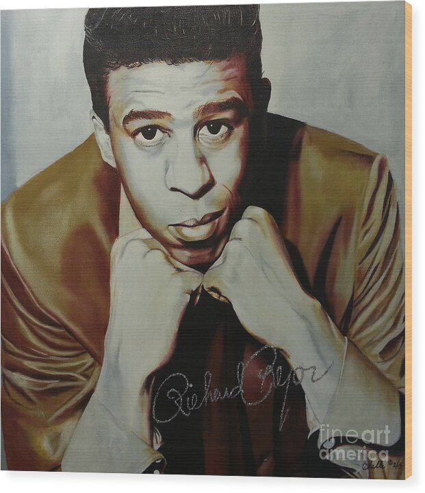 Young Richard Pryor - Wood Print